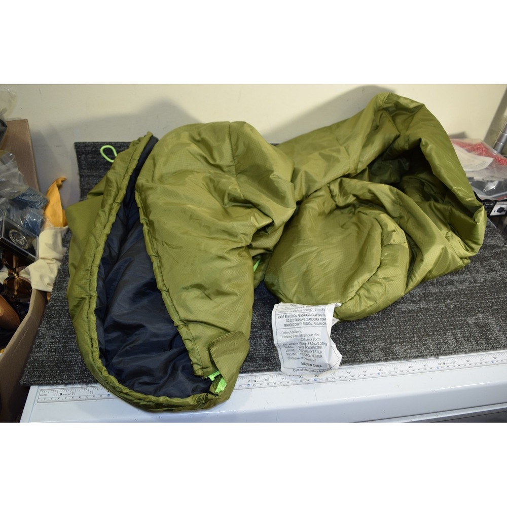 Ozark Trail 50F WARM WEATHER Compact Mummy‎ Adult Sleeping Bag 88.6 x 31.5
